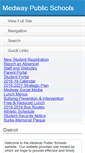 Mobile Screenshot of medwayschools.org