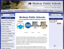 Tablet Screenshot of medwayschools.org